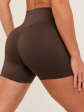 Gymshark Flow Bodyfit Short — Archive Brown — 5