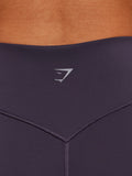 Gymshark Flow Bodyfit Short — Midnight Purple — 6