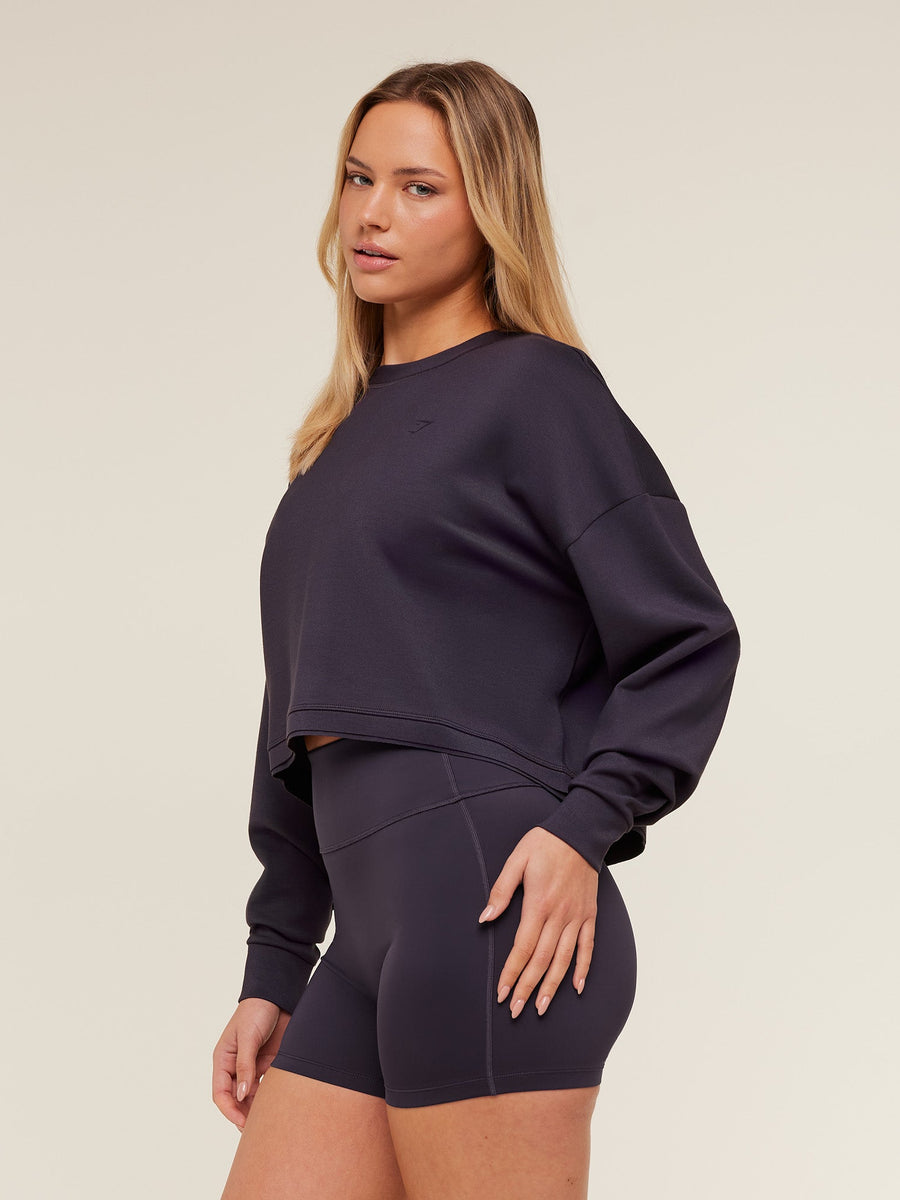 Gymshark Flow Long Sleeve Top — Midnight Purple — 2