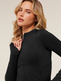 Gymshark Flow Zip Up Jacket — Black — 5