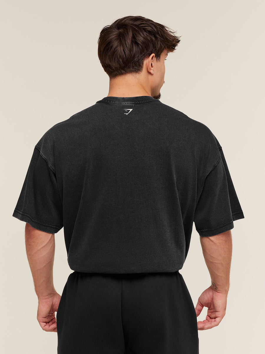 Gymshark 2012 Lifting Club T-Shirt — Black — 2