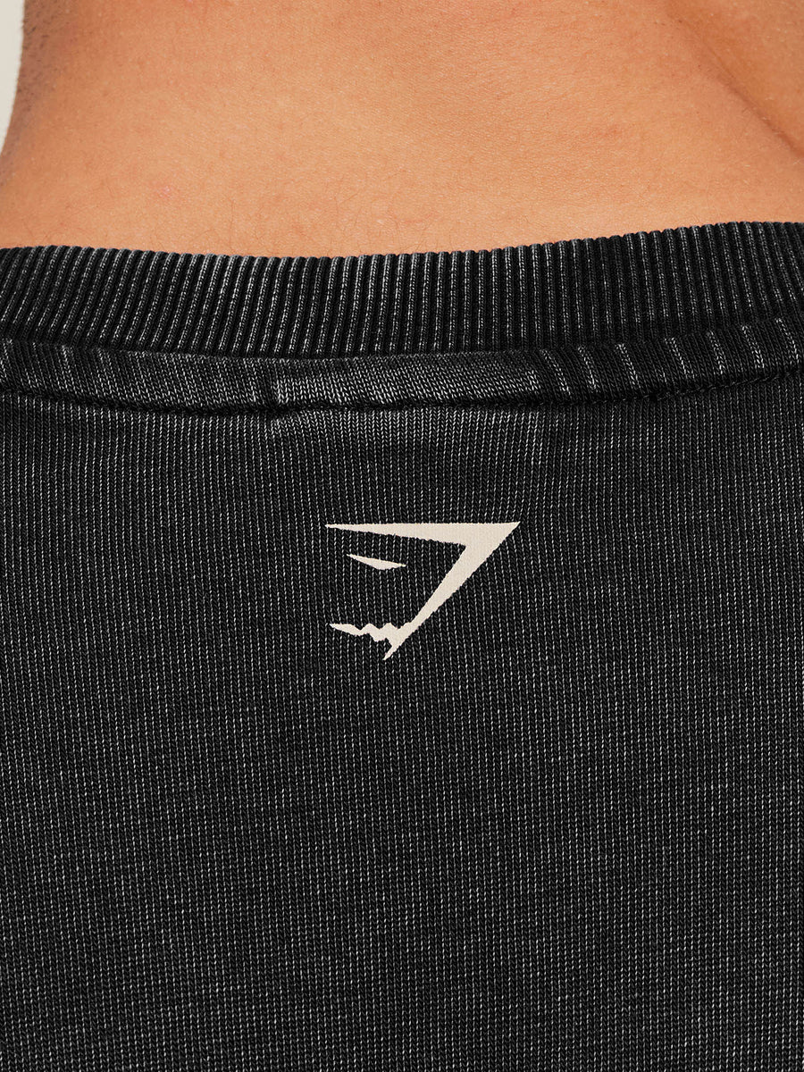 Gymshark 2012 Lifting Club T-Shirt — Black — 7