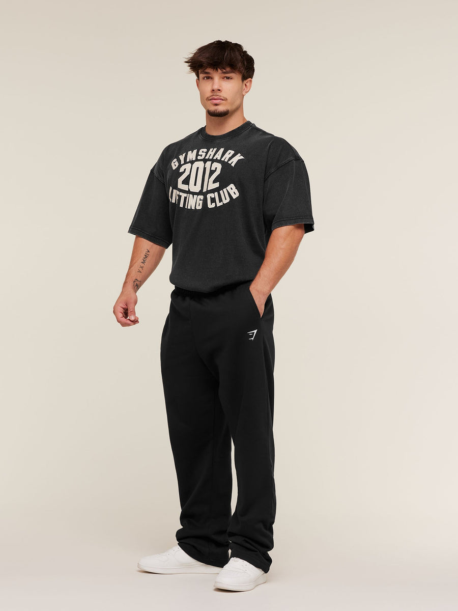 Gymshark 2012 Lifting Club T-Shirt — Black — 5