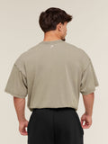 Gymshark 2012 Lifting Club T-Shirt — Linen Brown — 2