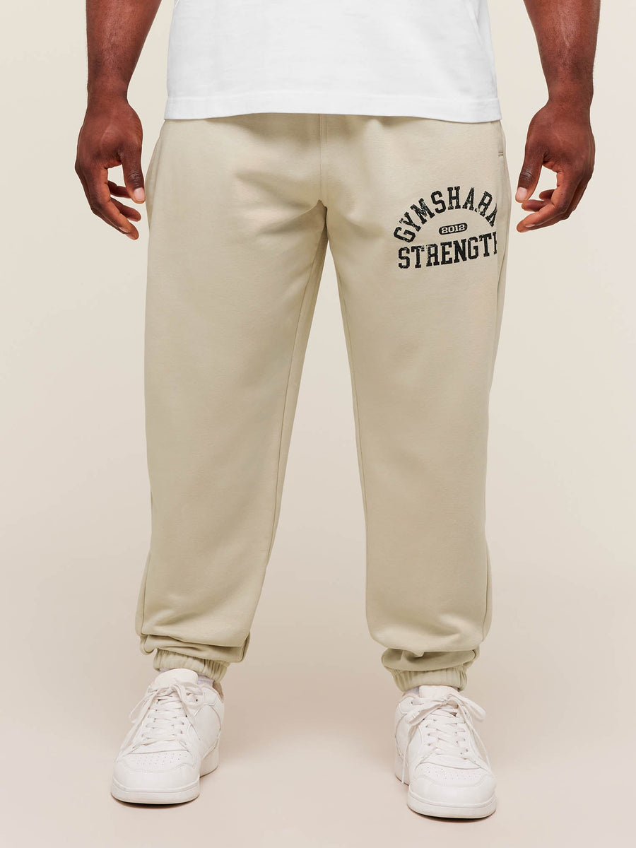 Gymshark 2012 Strength Joggers — Pebble Grey — 1