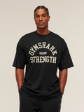 Gymshark 2012 Strength T-Shirt — Black — 6
