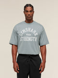 Gymshark 2012 Strength T-Shirt — Denim Grey — 1