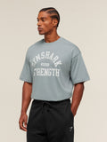 Gymshark 2012 Strength T-Shirt — Denim Grey — 3