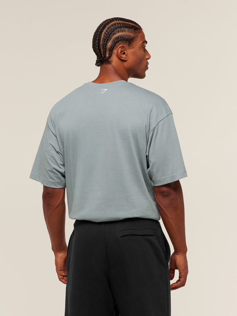Gymshark 2012 Strength T-Shirt — Denim Grey — 2
