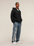 Gymshark Applique Straight Leg Joggers — Iron Blue — 6