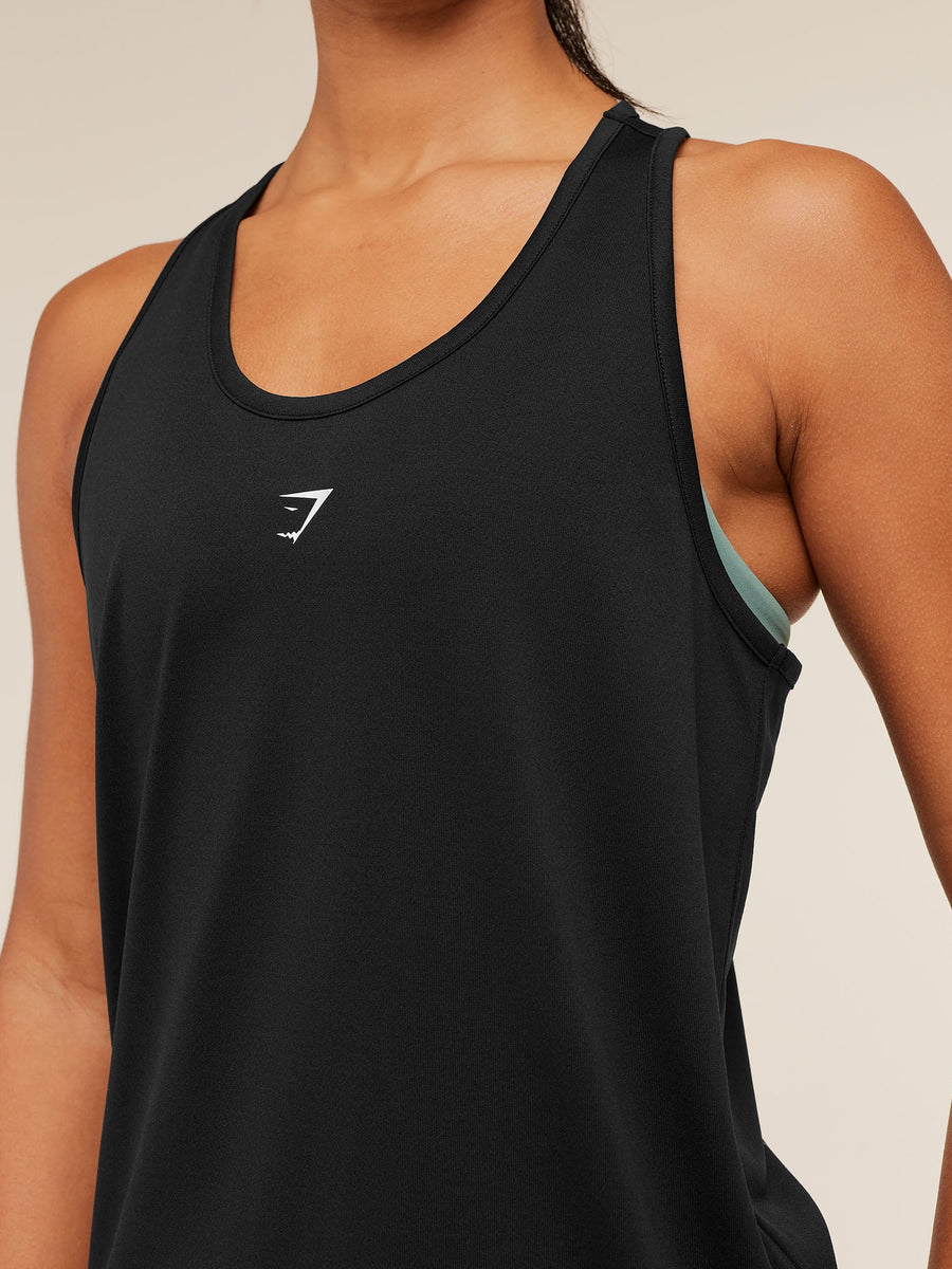 Gymshark Graphic Tank — Black — 6