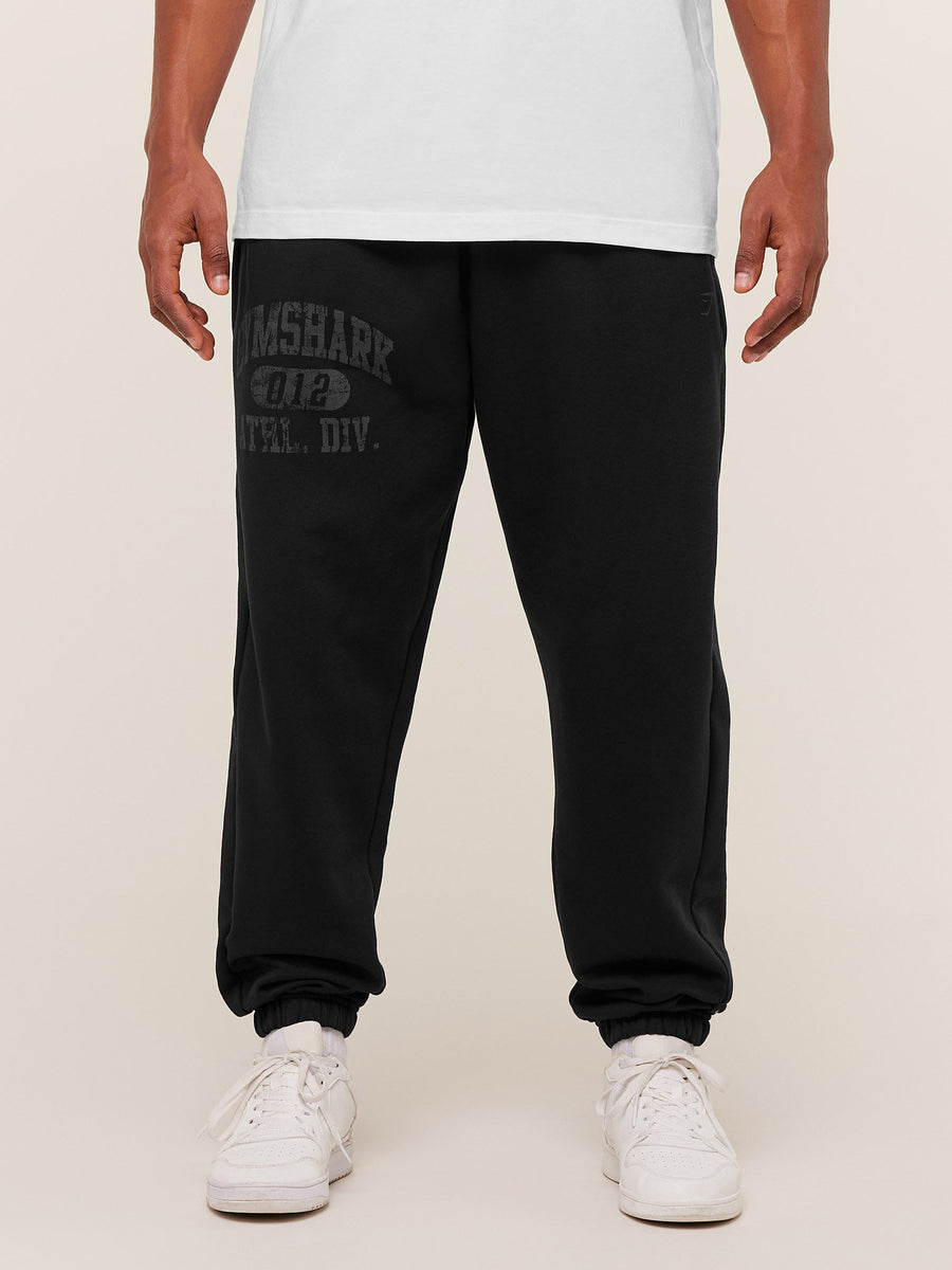 Gymshark Athletic Division Graphic Joggers — GS Black — 3