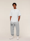Gymshark Athletic Division Graphic Joggers — Light Grey Core Marl — 4