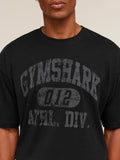 Gymshark Athletic Division Graphic T-Shirt — GS Black — 5