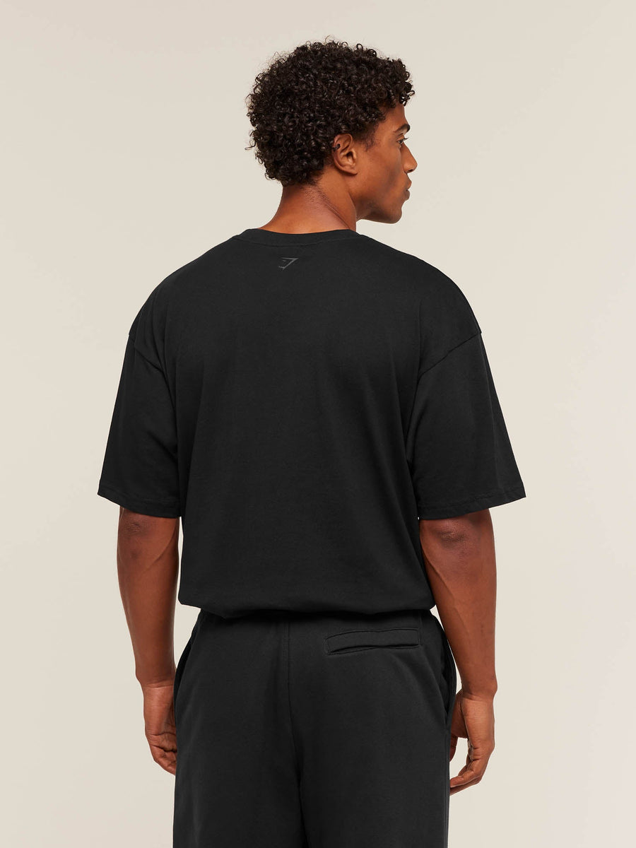 Gymshark Athletic Division Graphic T-Shirt — GS Black — 2