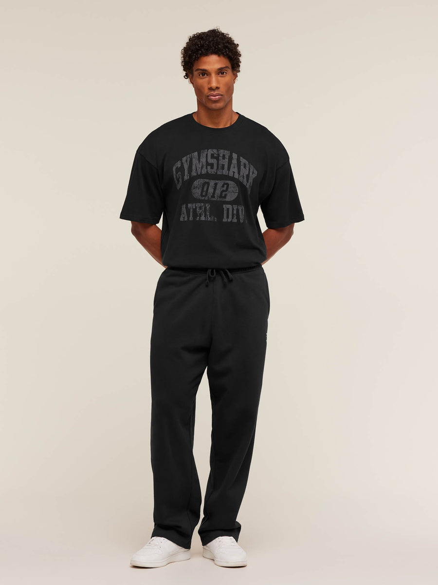 Gymshark Athletic Division Graphic T-Shirt — GS Black — 4