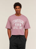 Gymshark Athletic Division Graphic T-Shirt — Calm Pink — 1