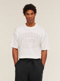 Gymshark Athletic Division Graphic T-Shirt — GS Soft White — 1