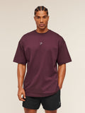 Gymshark Atlas T-Shirt — Impact Burgundy — 2