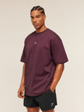 Gymshark Atlas T-Shirt — Impact Burgundy — 3
