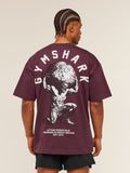 Gymshark Atlas T-Shirt — Impact Burgundy — 1