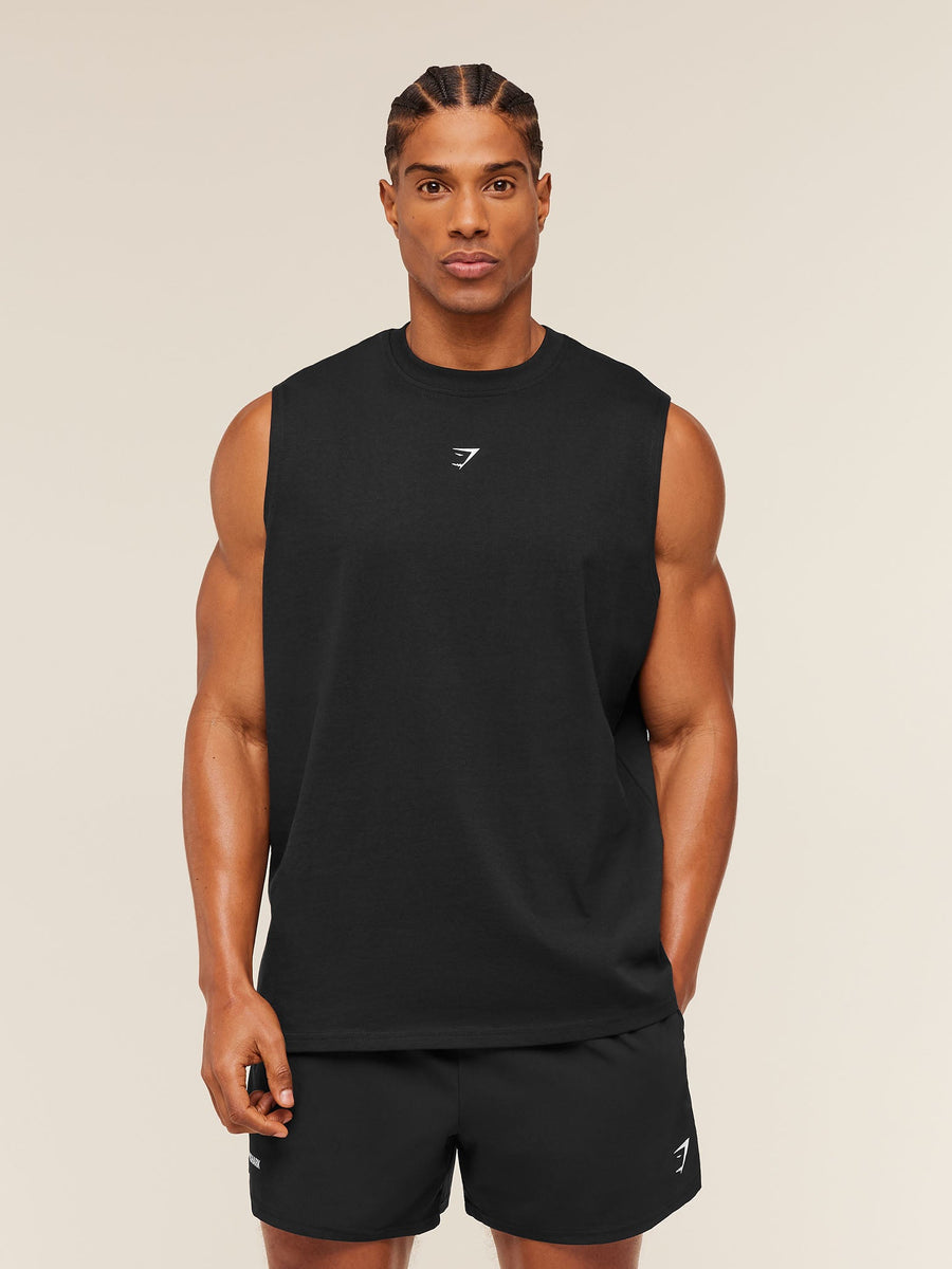 Gymshark Atlas Graphic Tank — Black — 2