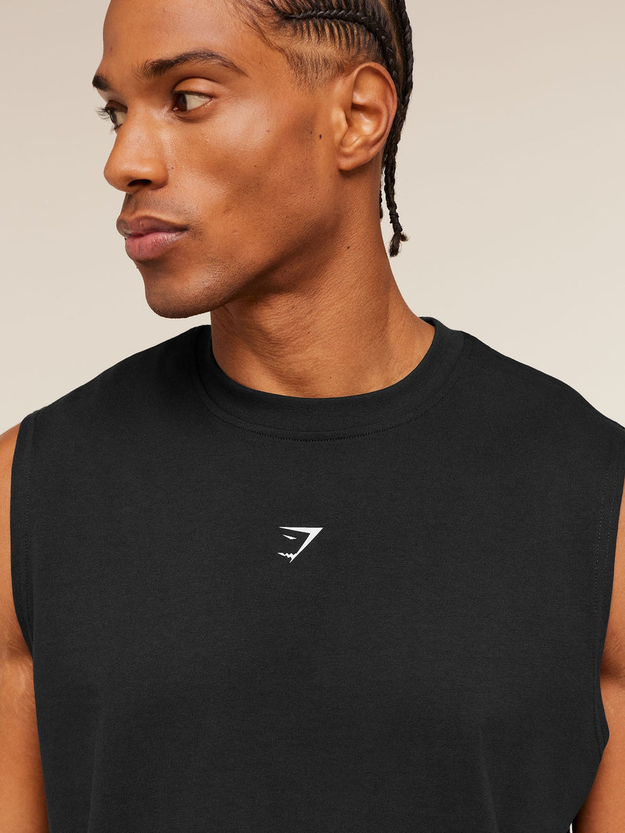 Gymshark Atlas Graphic Tank — Black — 6
