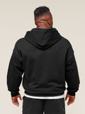 Gymshark Authentic Apparel Zip Up Hoodie — Black — 2