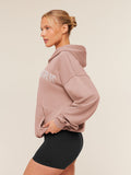 Gymshark Chainstitch Graphic Hoodie — Chestnut Pink/Wash — 3
