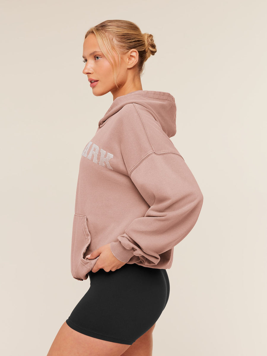 Gymshark Chainstitch Graphic Hoodie — Chestnut Pink/Wash — 3