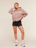 Gymshark Chainstitch Graphic Hoodie — Chestnut Pink/Wash — 4
