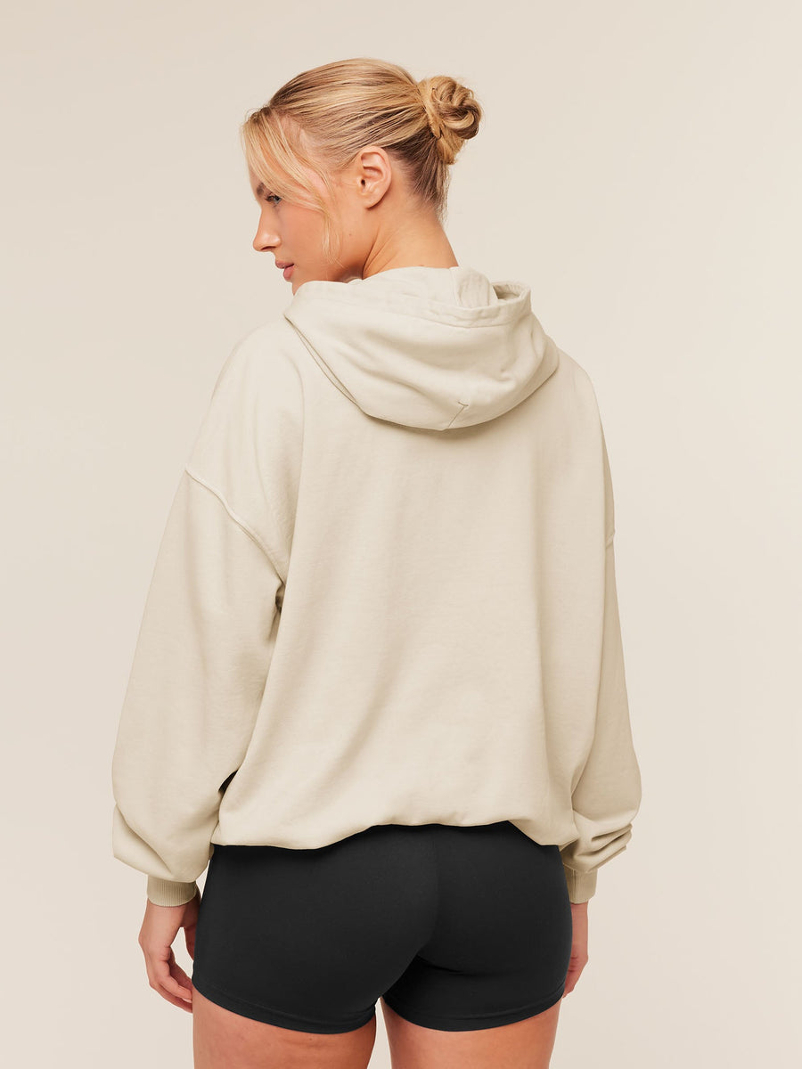 Gymshark Chainstitch Graphic Hoodie — Pebble Grey/Wash — 2