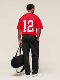 Gymshark Campus T-Shirt — Athletic Red — 6
