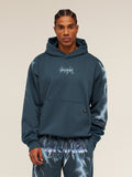 Gymshark Eagle Band Style Graphic Hoodie — GS Stealth Blue — 4