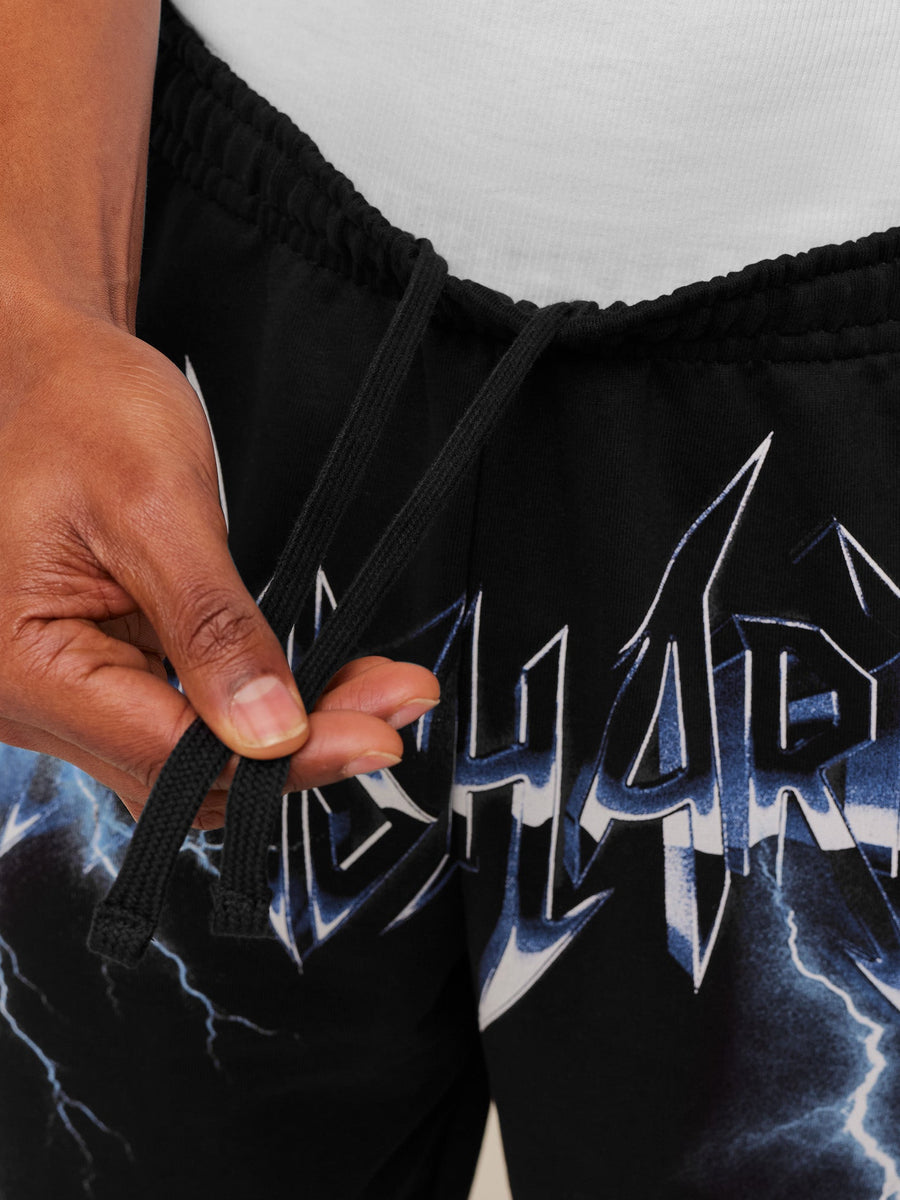 Gymshark Eagle Band Style Graphic Straight Leg Pants — GS Black — 5