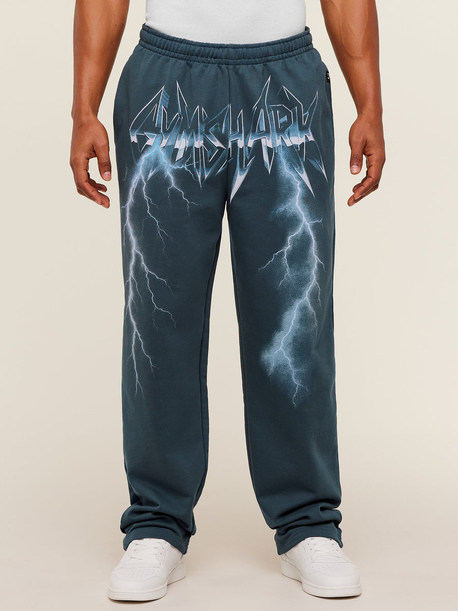 Gymshark Eagle Band Style Graphic Straight Leg Pants — GS Stealth Blue — 3
