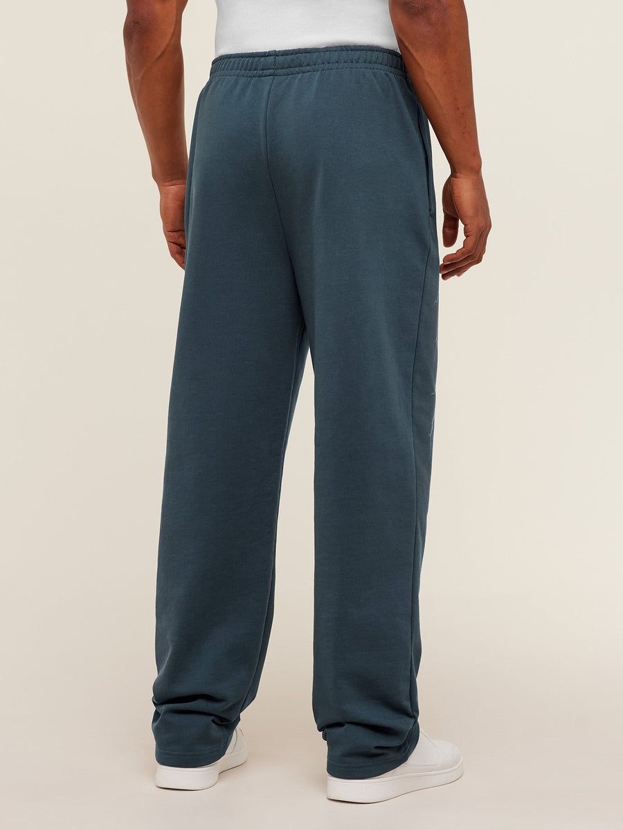 Gymshark Eagle Band Style Graphic Straight Leg Pants — GS Stealth Blue — 2