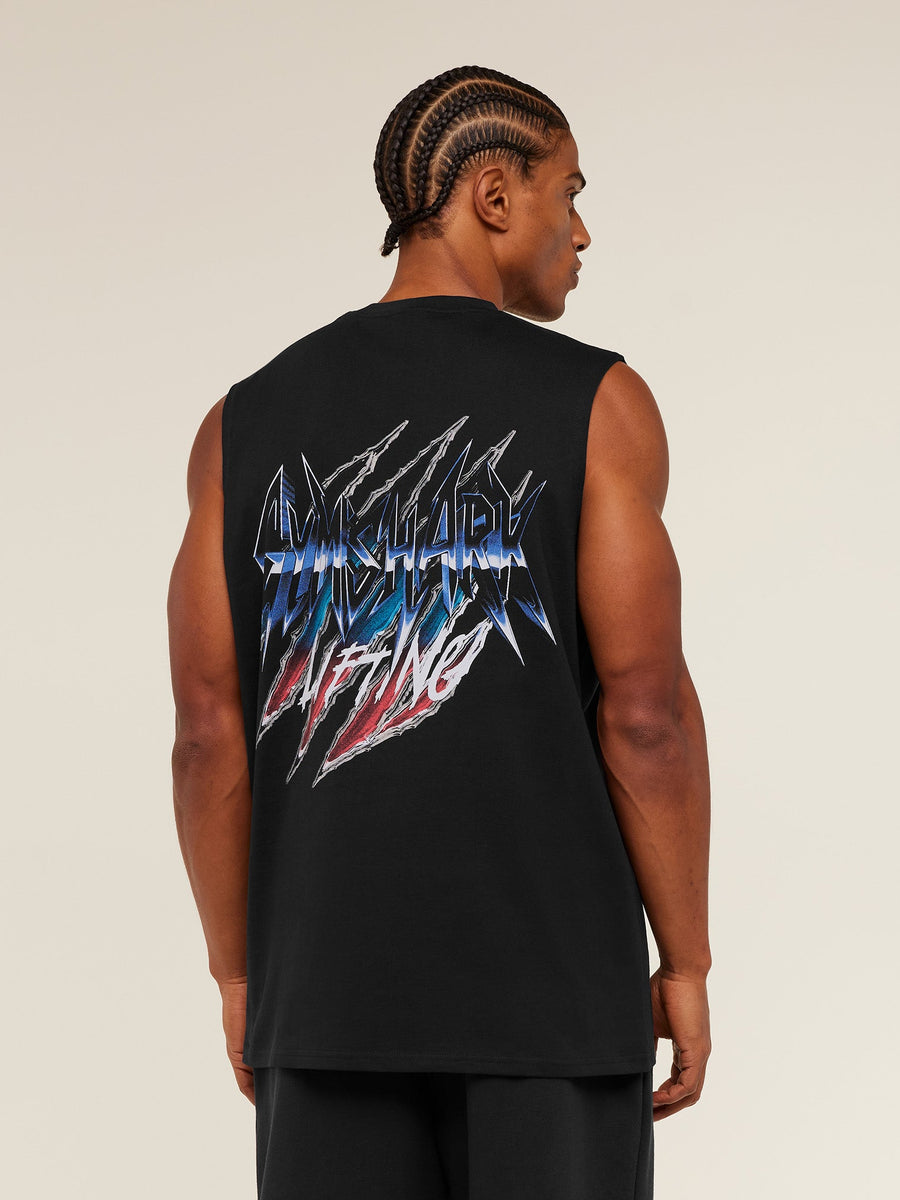 Gymshark Eagle Band Style Graphic Tank — GS Black — 4