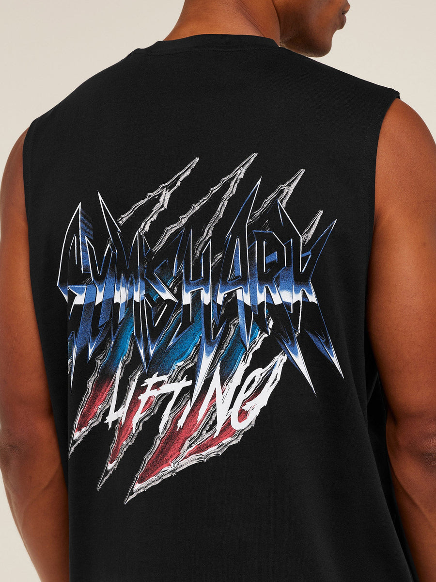 Gymshark Eagle Band Style Graphic Tank — GS Black — 5