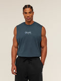 Gymshark Eagle Band Style Graphic Tank — GS Stealth Blue — 2