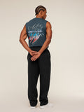 Gymshark Eagle Band Style Graphic Tank — GS Stealth Blue — 7