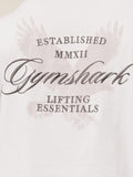 Gymshark Eagle Script Graphic T-Shirt — GS Soft White — 4