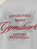 Gymshark Eagle Script Graphic T-Shirt — Light Grey Core Marl — 4