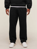 Gymshark Embossed Straight Leg Joggers — Black — 1