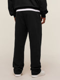 Gymshark Embossed Straight Leg Joggers — Black — 3