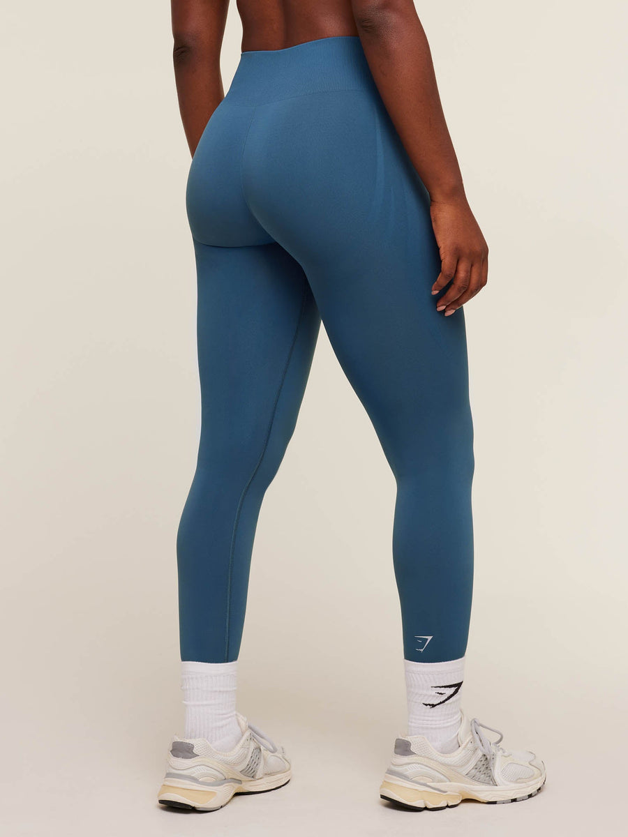 Gymshark Everyday Seamless Lifting Club Leggings — Compound Blue — 2