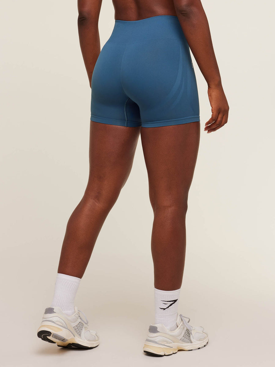 Gymshark Everyday Seamless Lifting Club Shorts — Compound Blue — 2