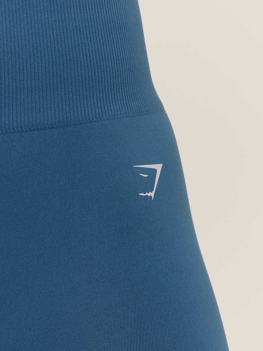 Gymshark Everyday Seamless Lifting Club Shorts — Compound Blue — 5