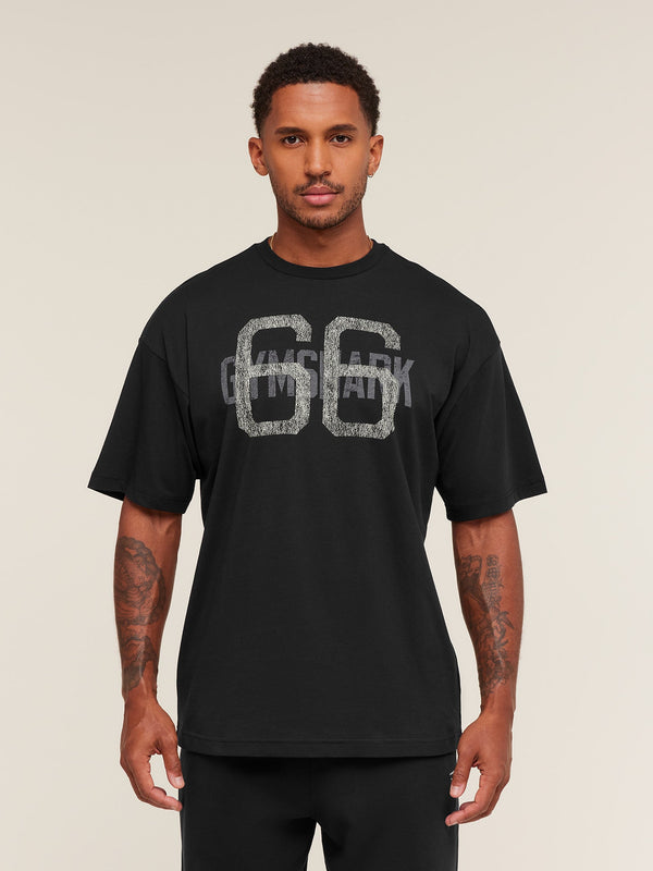 Gymshark GS66 T-Shirt — Black