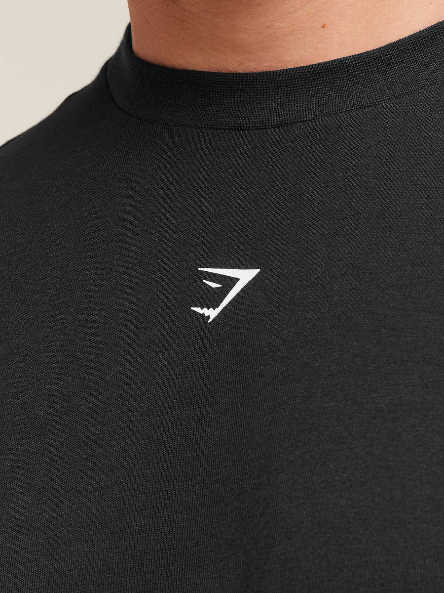 Gymshark GSCC T-Shirt — Black — 5